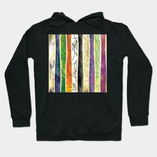 Abstract Colorful Morning Forest Dream Hoodie